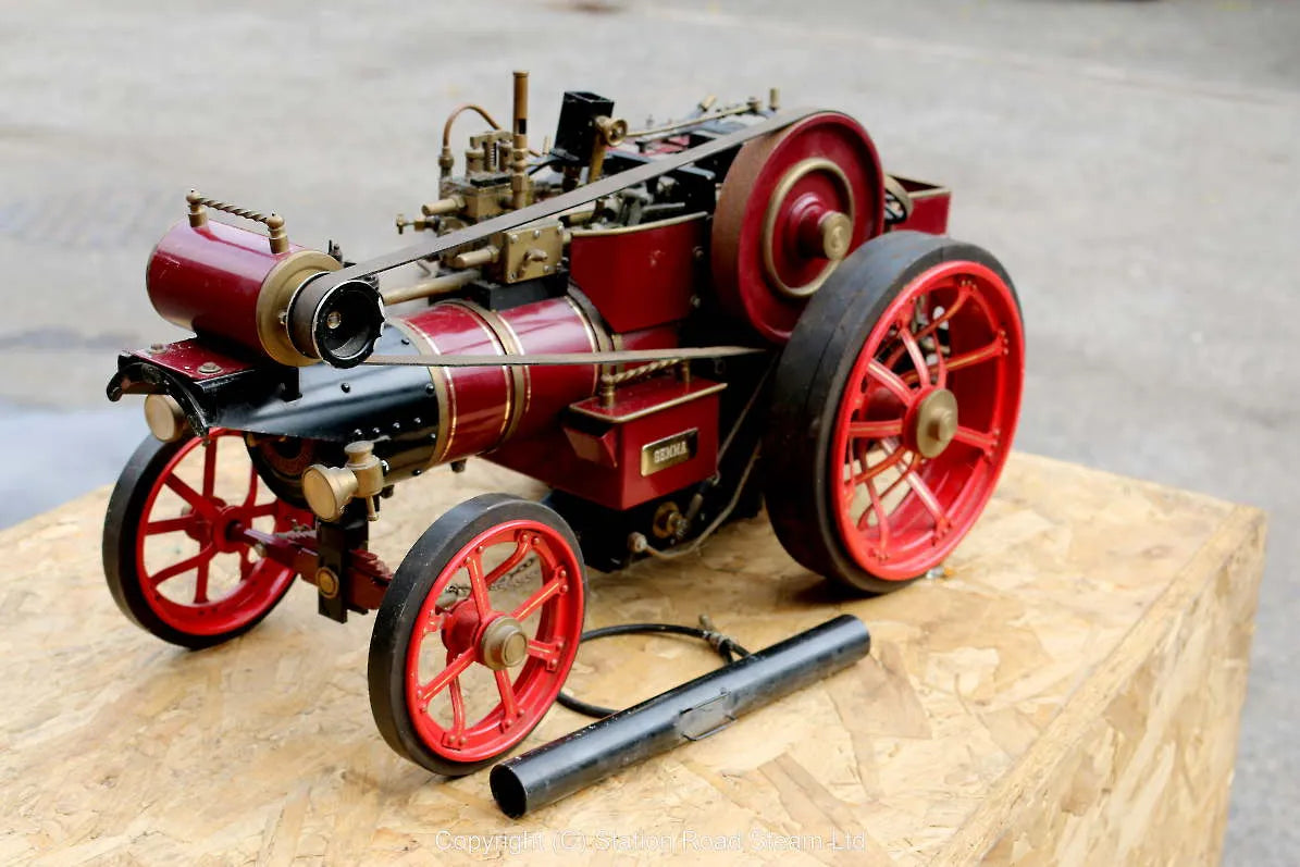 Markie spirit-fired road locomotive