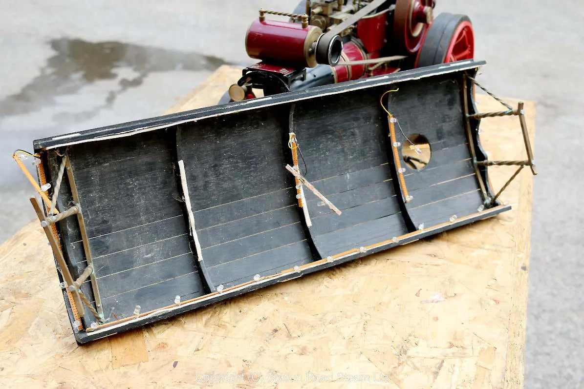 Markie spirit-fired road locomotive