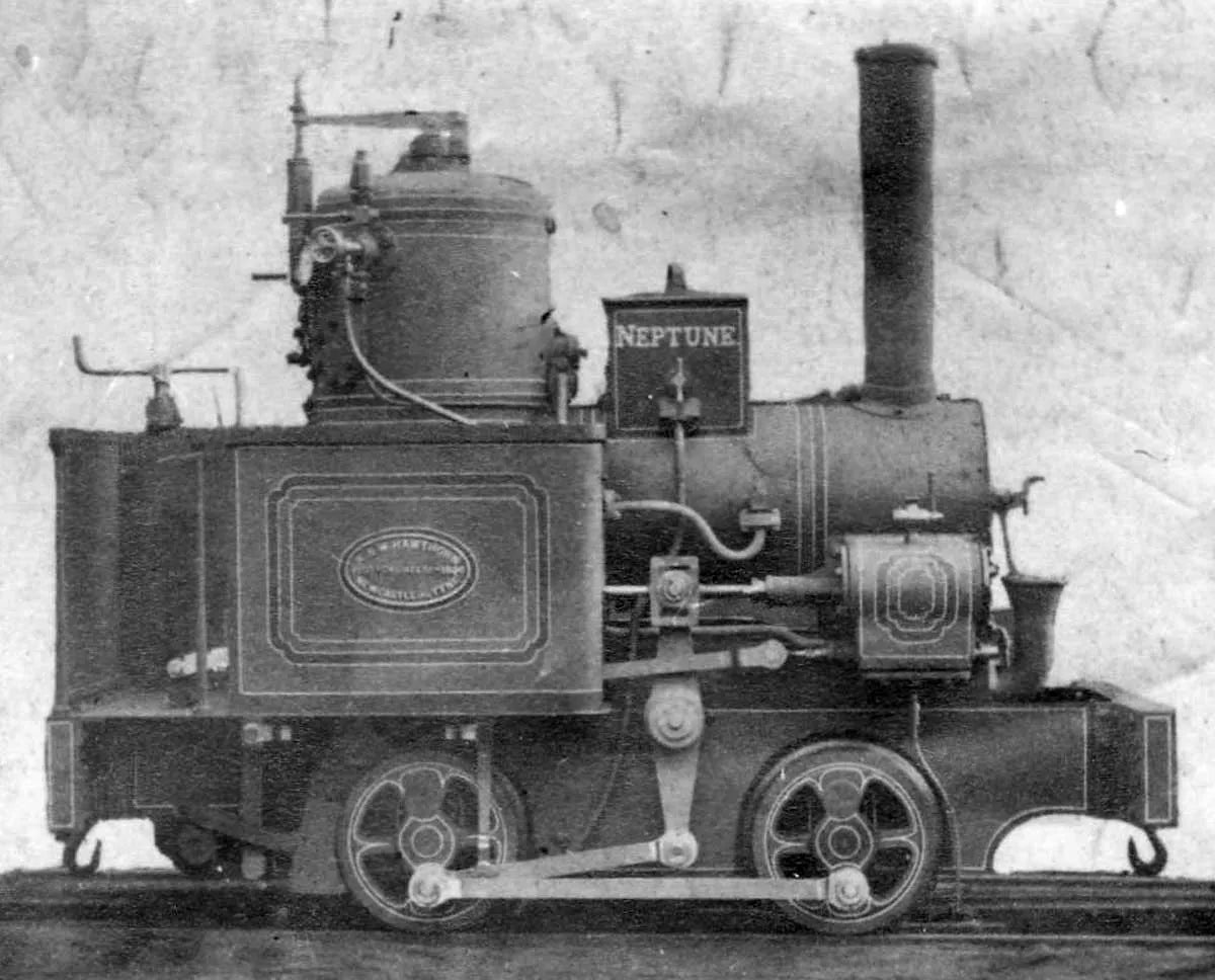 7 1/4 inch gauge part-built Hawthorne 0-4-0 "Neptune"