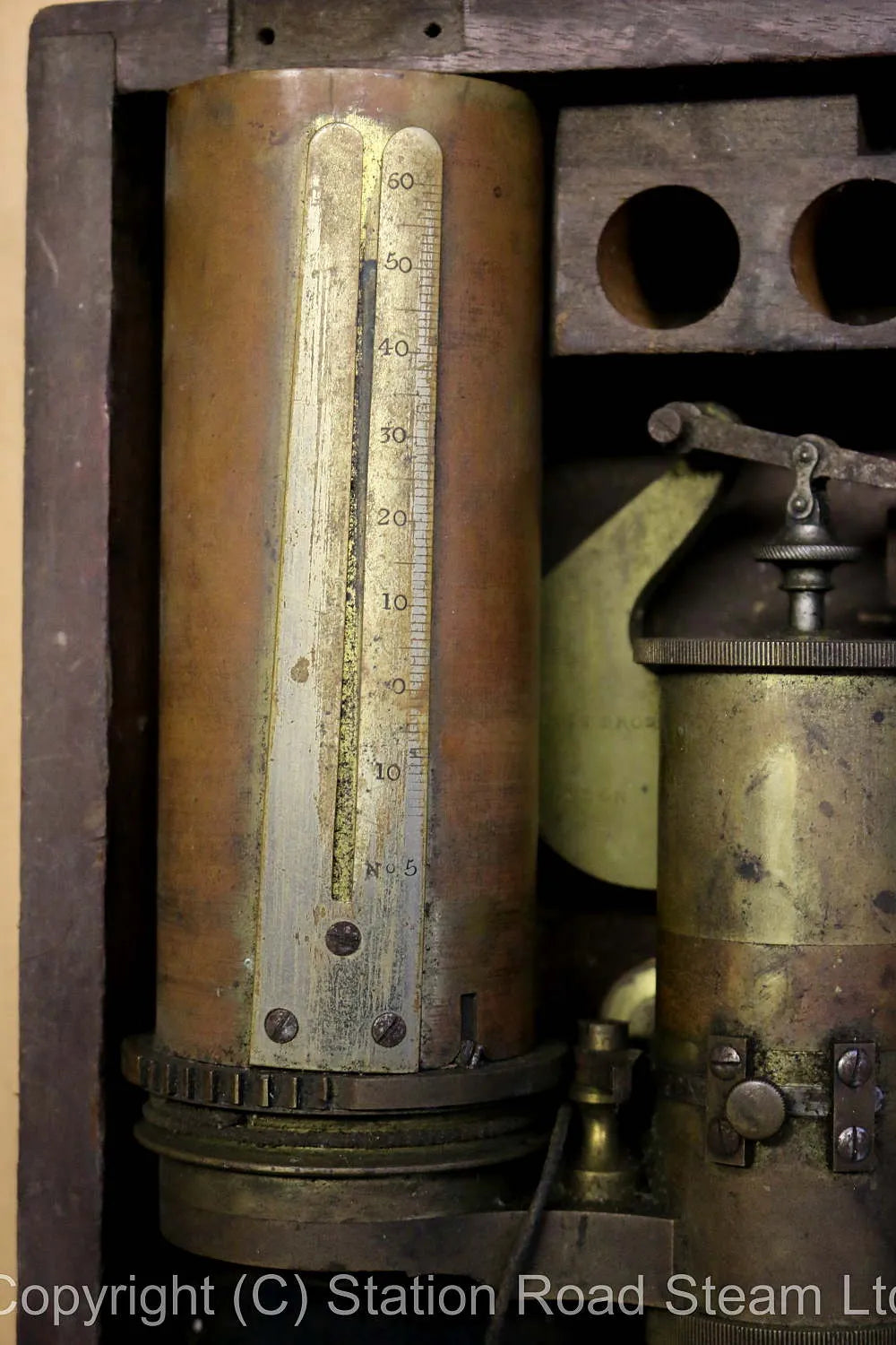 Hopkinson steam indicator