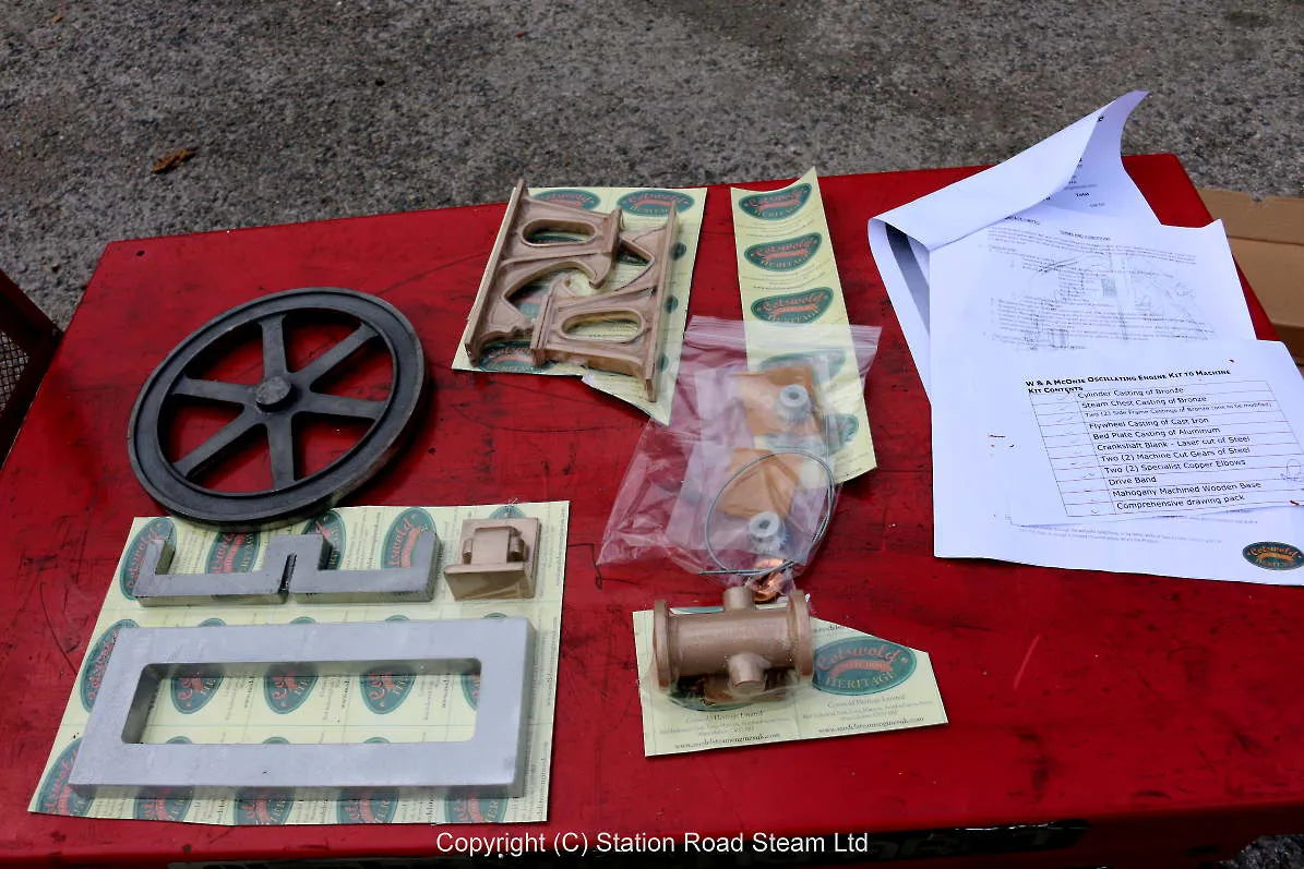 Cotswold Heritage "McOnie" engine castings