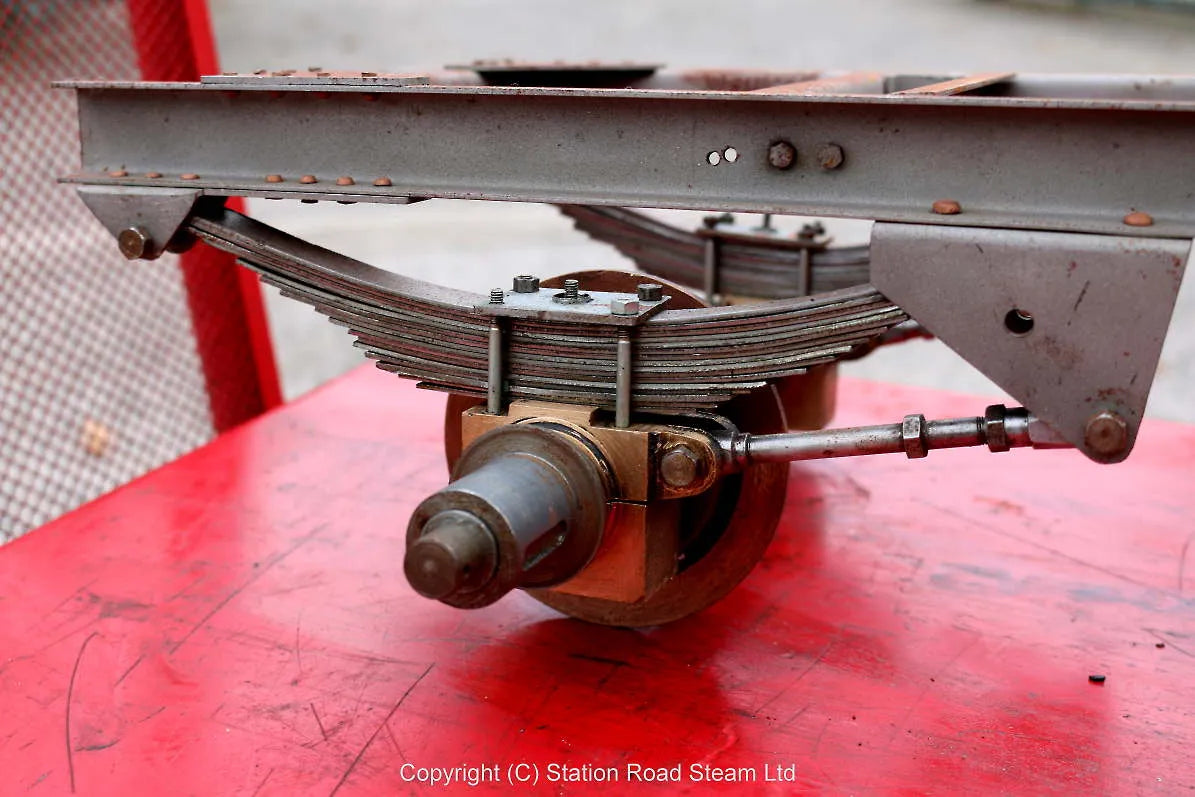 Part-built 2 inch scale Clayton steam wagon