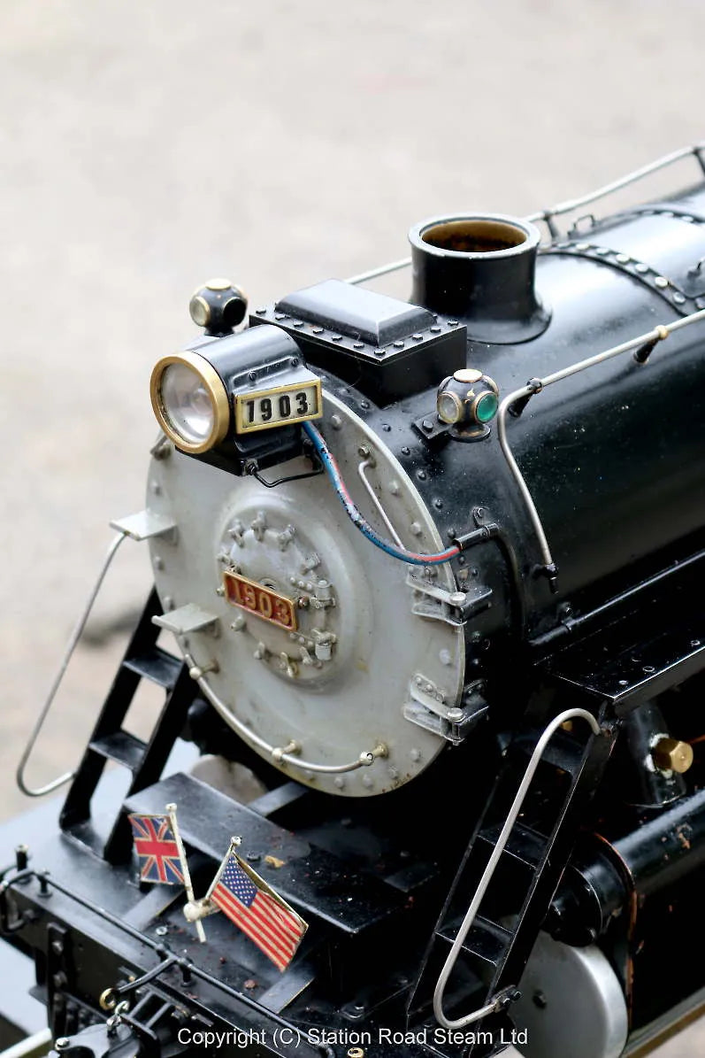 3 1/2 inch gauge Baldwin 4-8-4