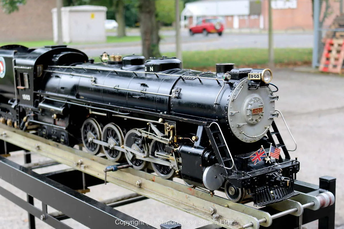 3 1/2 inch gauge Baldwin 4-8-4