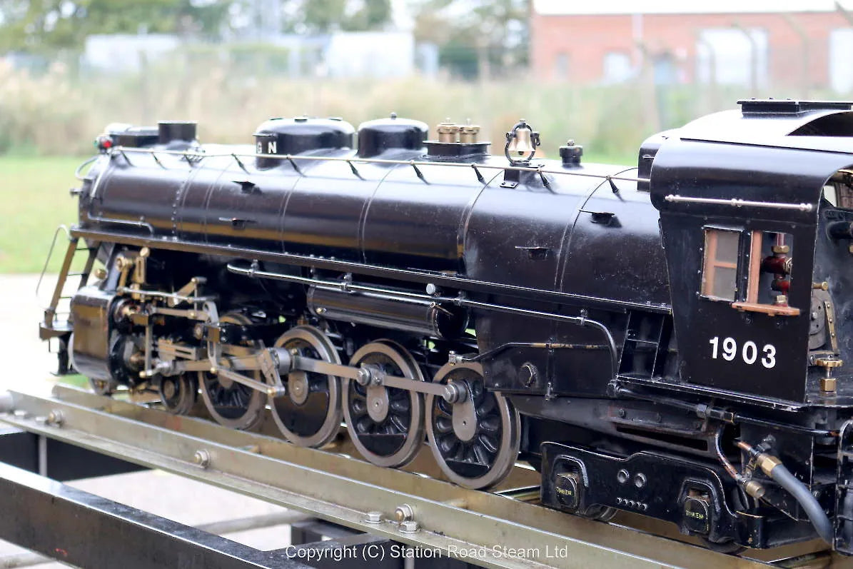 3 1/2 inch gauge Baldwin 4-8-4