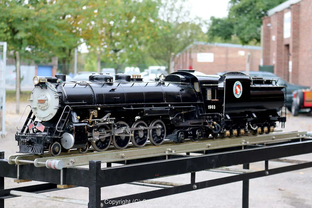 3 1/2 inch gauge Baldwin 4-8-4
