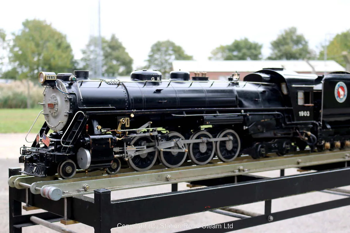 3 1/2 inch gauge Baldwin 4-8-4