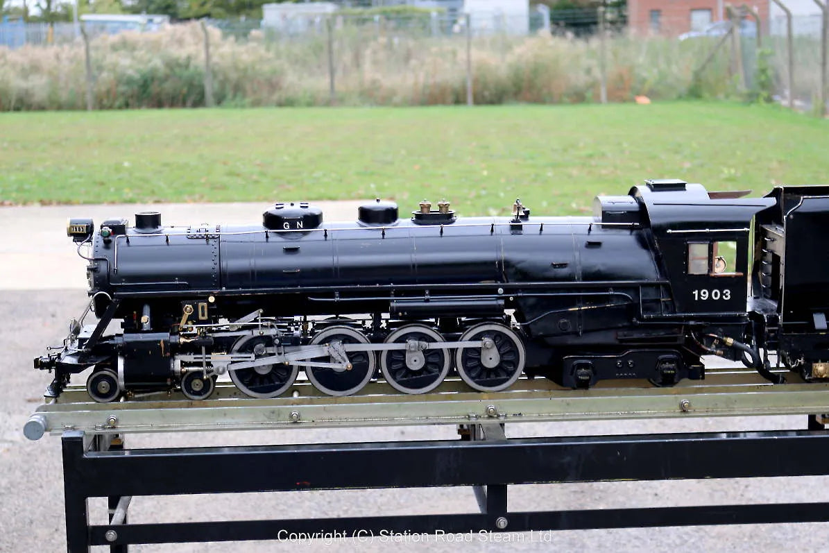 3 1/2 inch gauge Baldwin 4-8-4