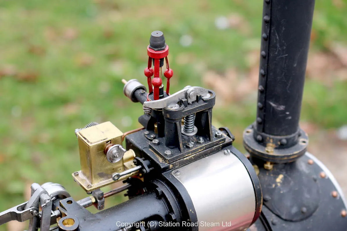 1 1/2 inch scale Allchin with chimney on