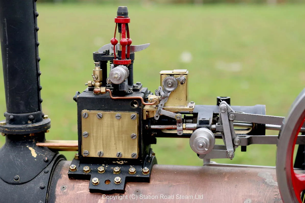 1 1/2 inch scale Allchin with chimney on