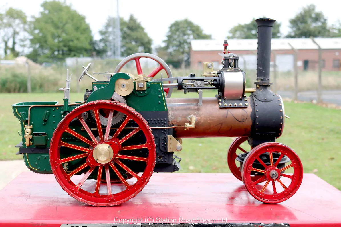 1 1/2 inch scale Allchin with chimney on