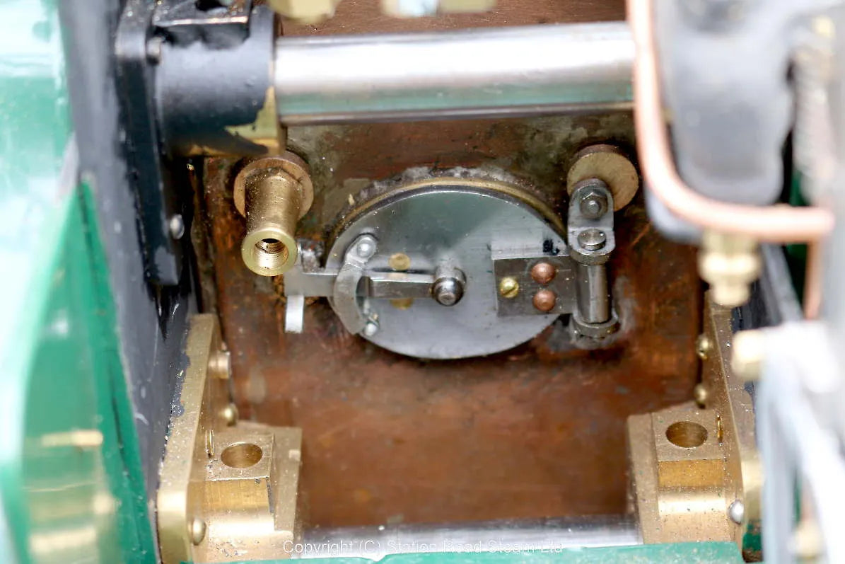 1 1/2 inch scale Allchin with chimney on