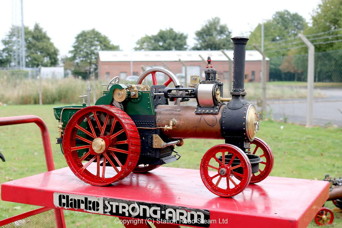 1 1/2 inch scale Allchin with chimney on