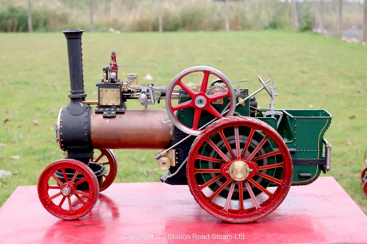 1 1/2 inch scale Allchin with chimney on