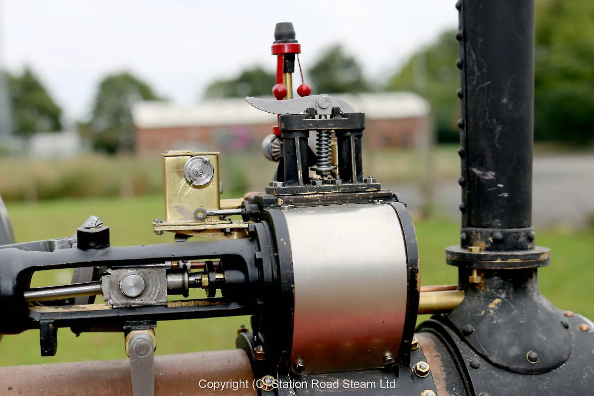 1 1/2 inch scale Allchin with chimney on