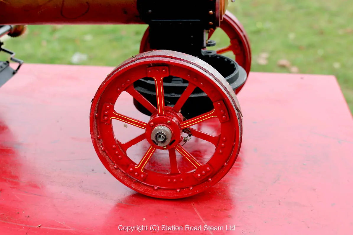 1 1/2 inch scale Allchin with chimney on
