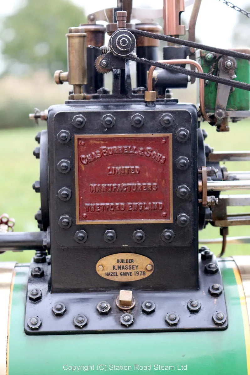 3 inch scale Burrell agricultural engine