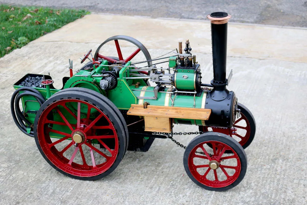3 inch scale Burrell agricultural engine