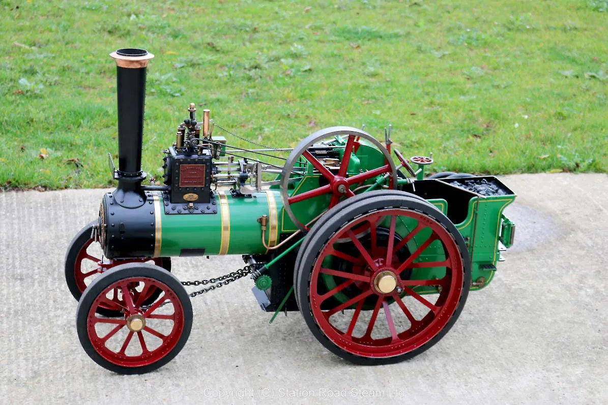 3 inch scale Burrell agricultural engine