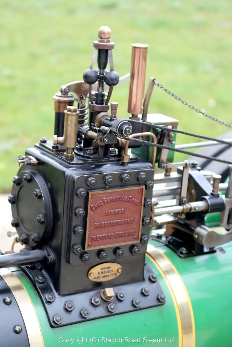 3 inch scale Burrell agricultural engine