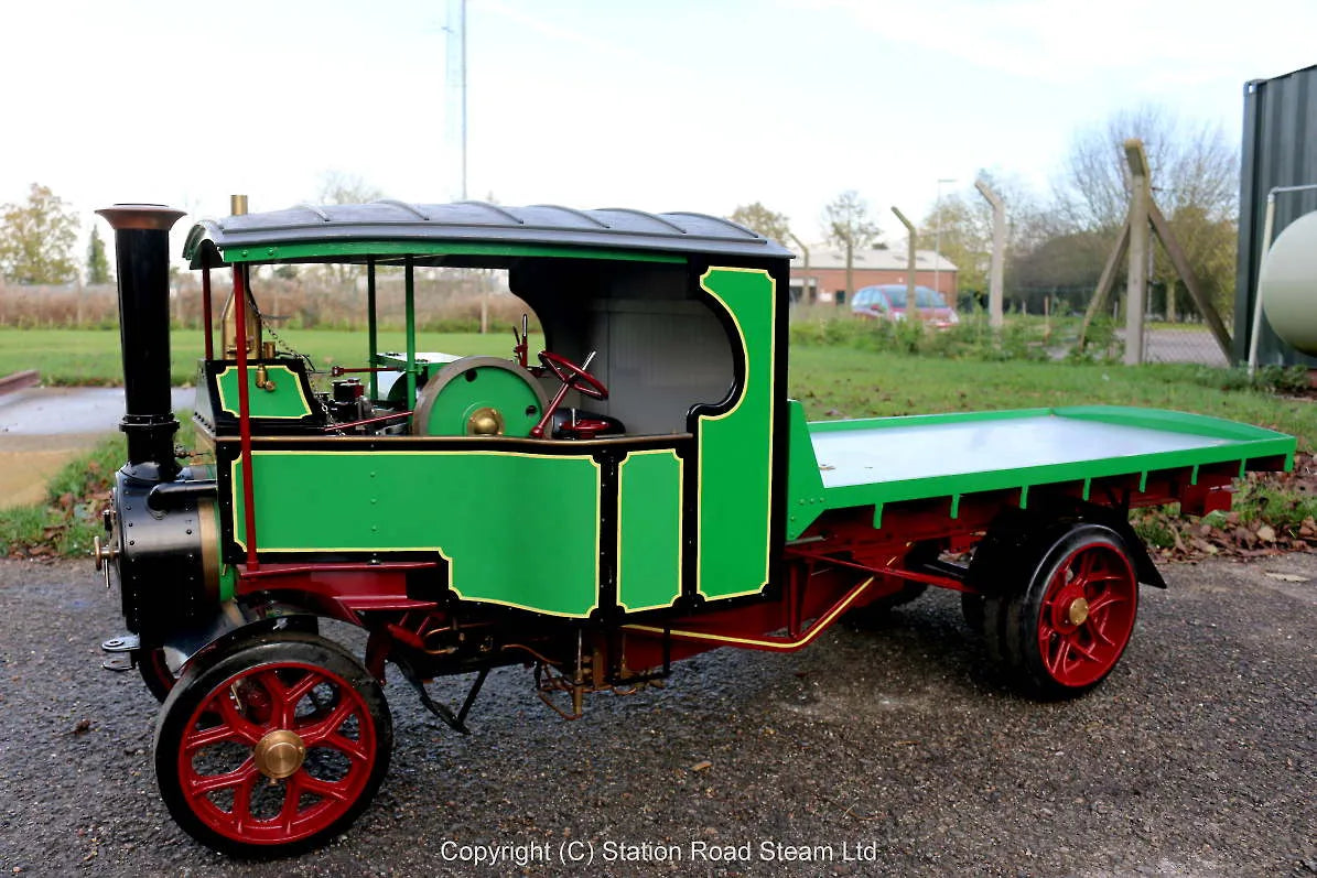 3 inch scale Foden steam wagon
