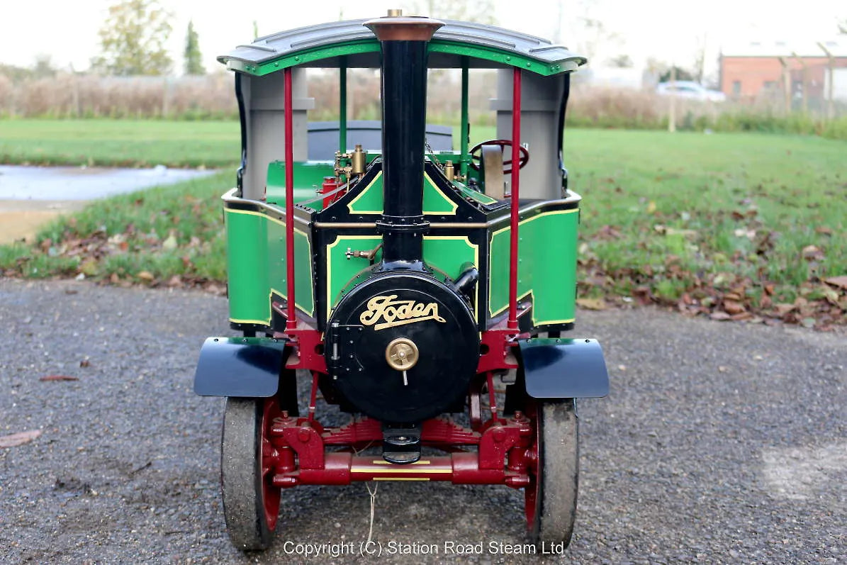 3 inch scale Foden steam wagon