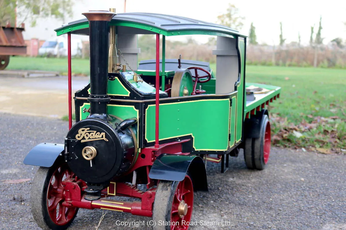 3 inch scale Foden steam wagon
