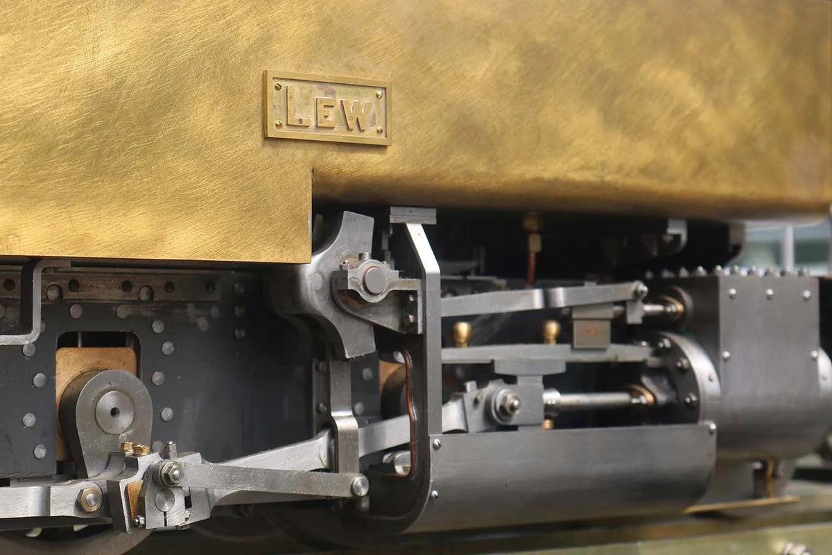 3 1/2 inch gauge Manning Wardle 2-6-2T "Lew"
