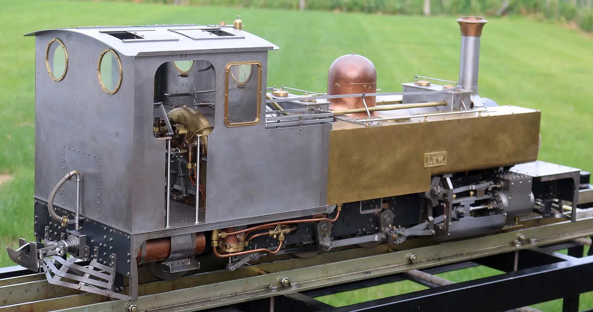 3 1/2 inch gauge Manning Wardle 2-6-2T "Lew"