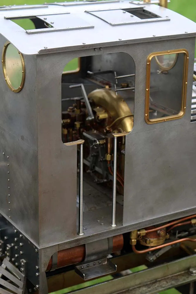 3 1/2 inch gauge Manning Wardle 2-6-2T "Lew"