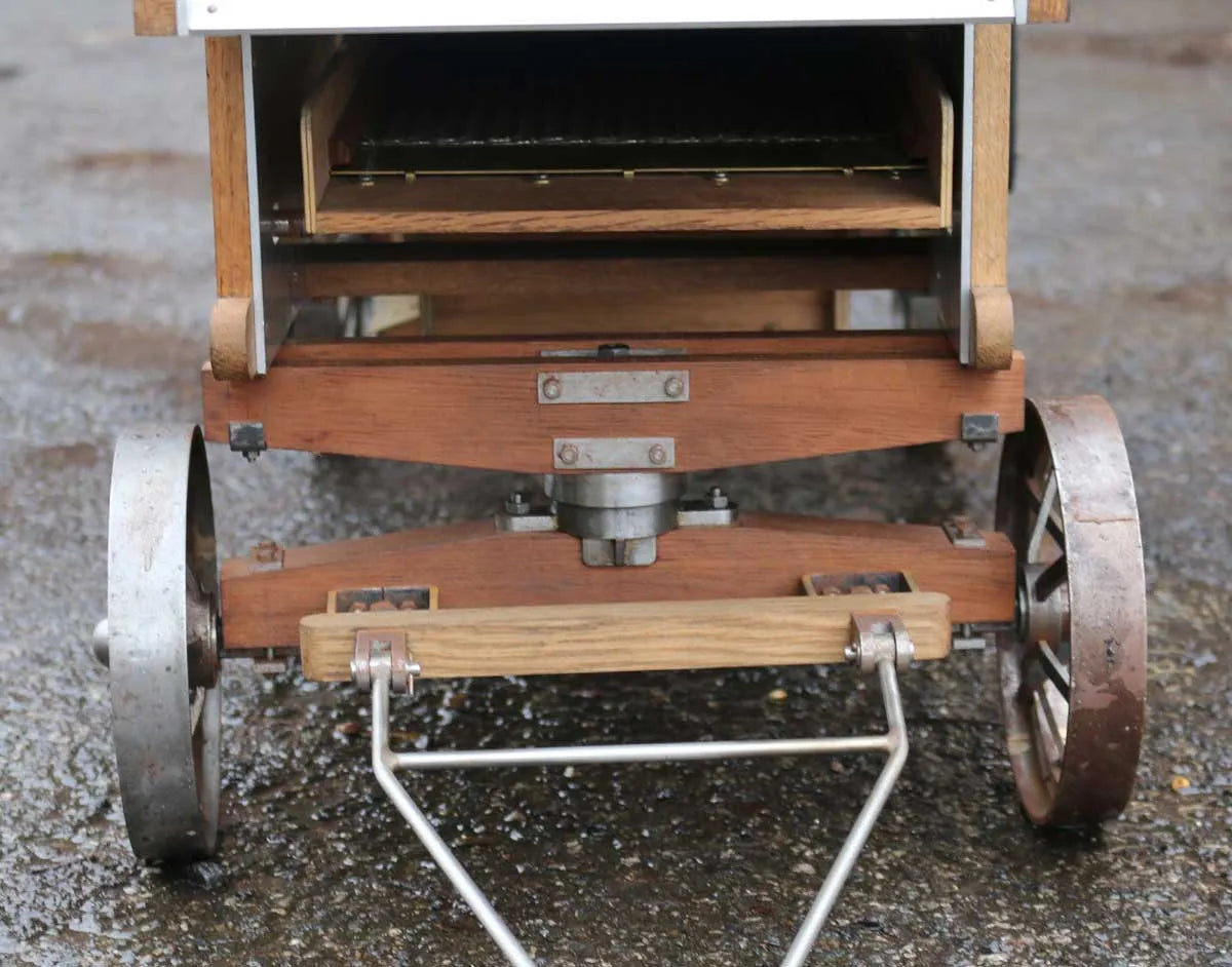 2 inch scale threshing machine
