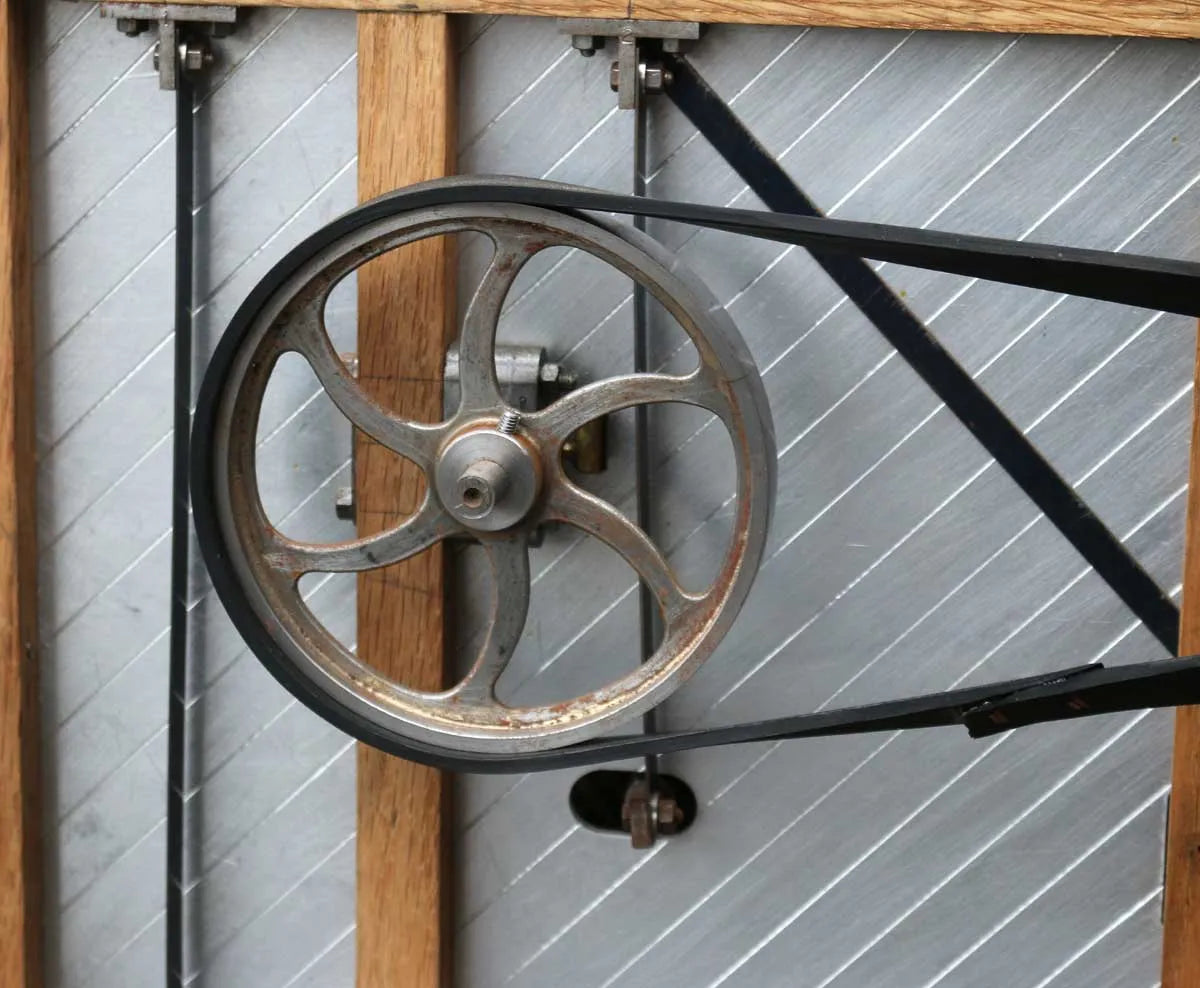 2 inch scale threshing machine