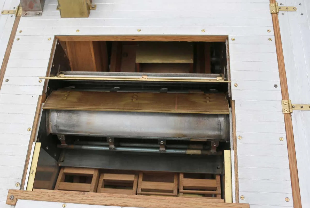 2 inch scale threshing machine