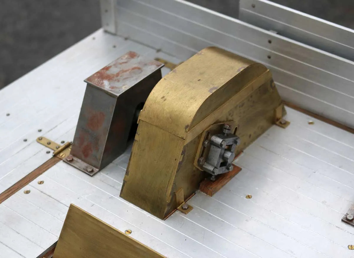 2 inch scale threshing machine