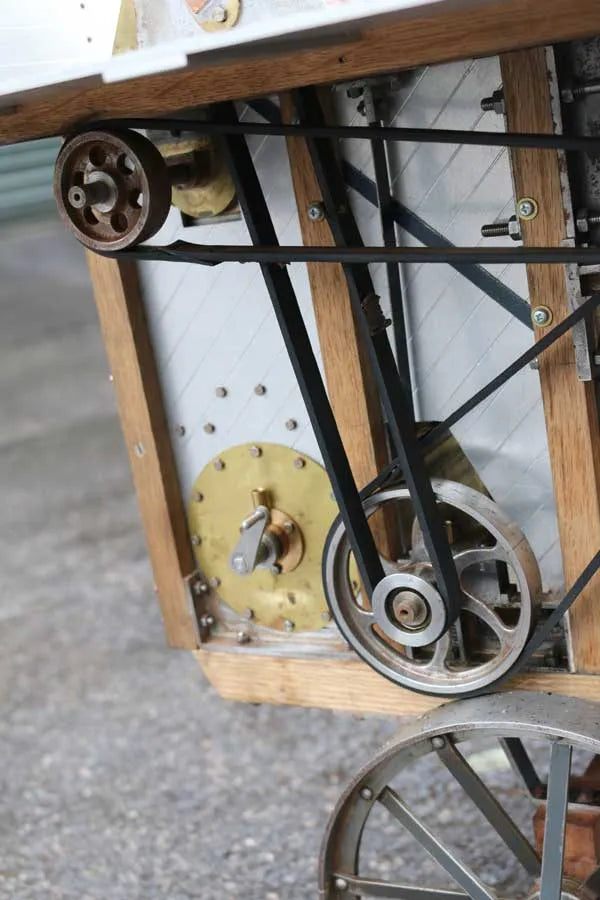 2 inch scale threshing machine