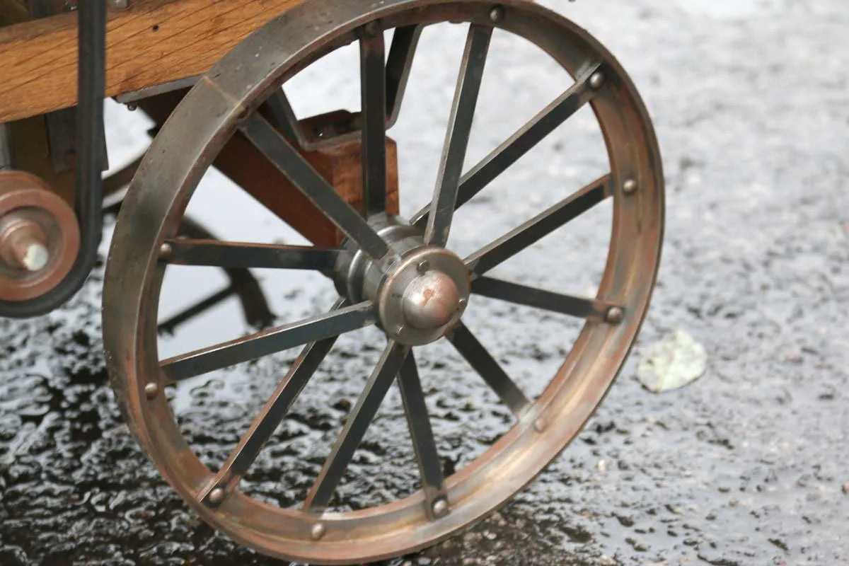 2 inch scale threshing machine