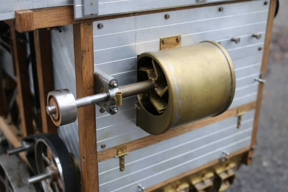 2 inch scale threshing machine