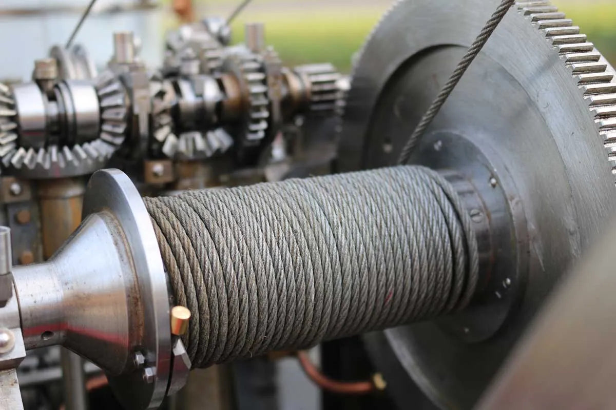 5 inch gauge steam crane