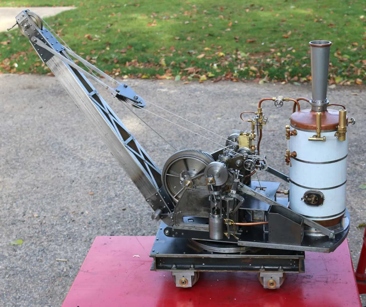 5 inch gauge steam crane
