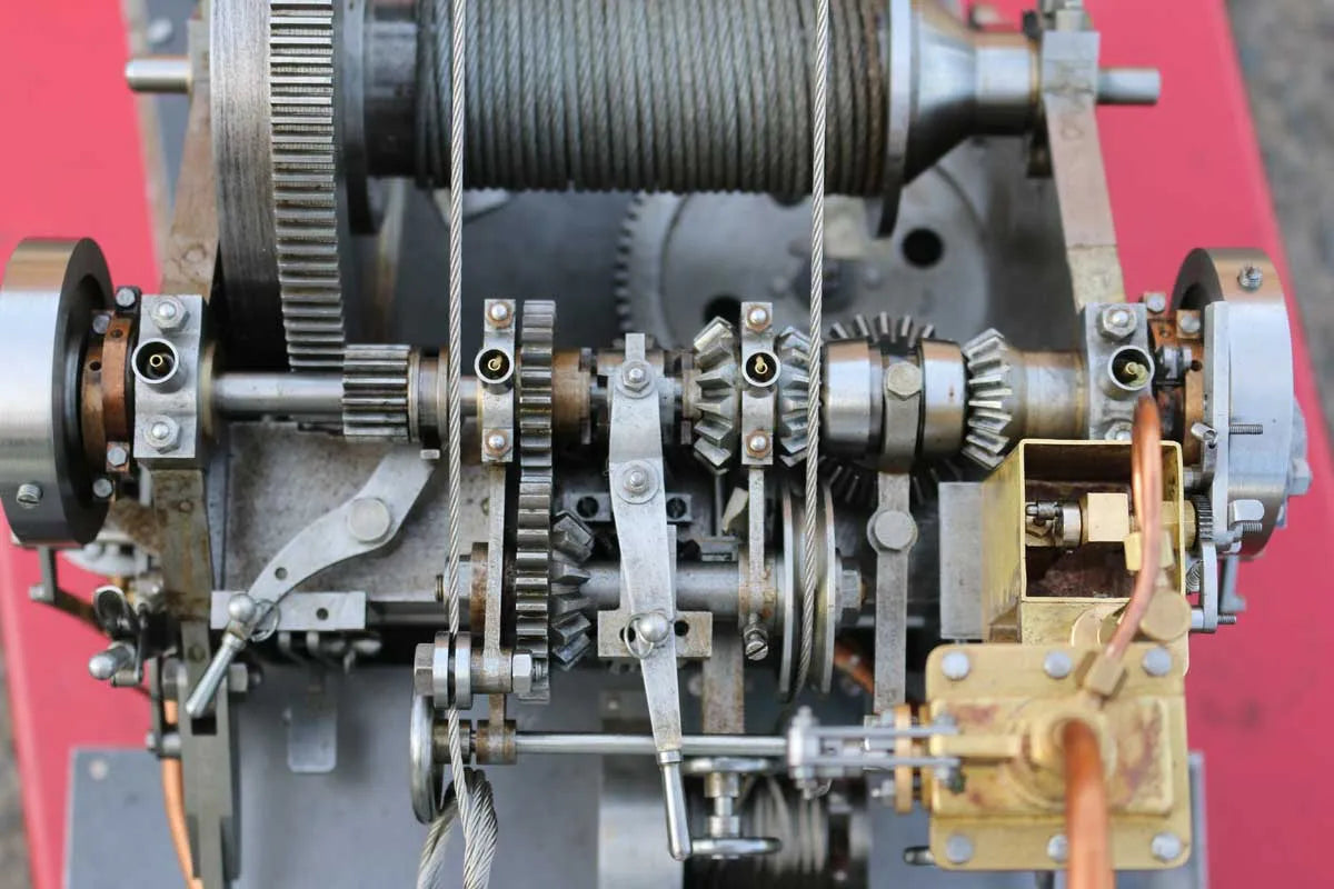 5 inch gauge steam crane