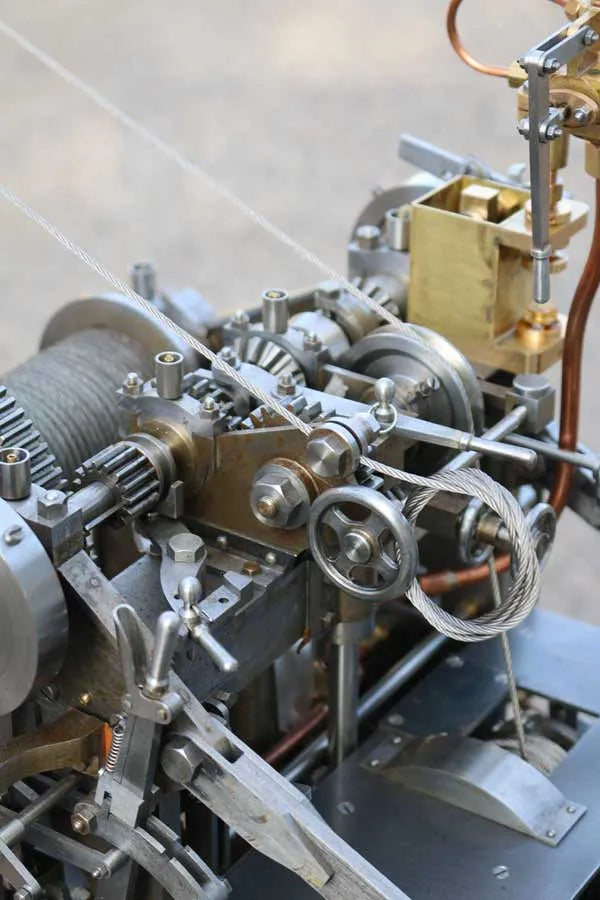 5 inch gauge steam crane