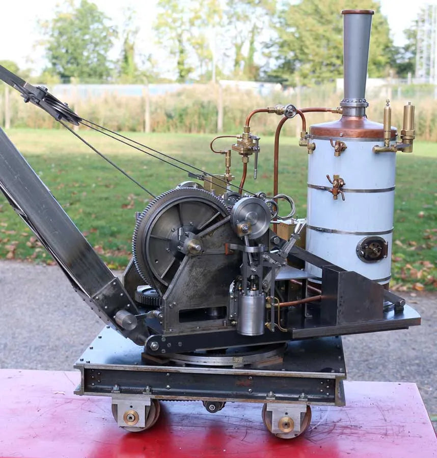 5 inch gauge steam crane