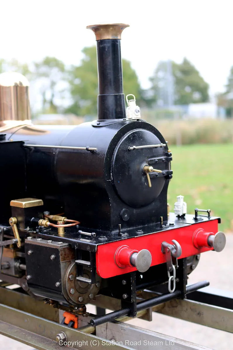 5 inch gauge Polly III with driving truck, rolling road and bench