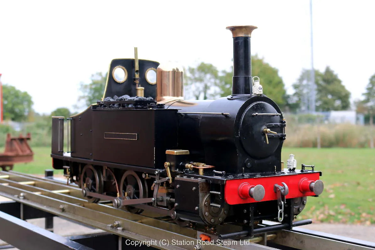 5 inch gauge Polly III with driving truck, rolling road and bench