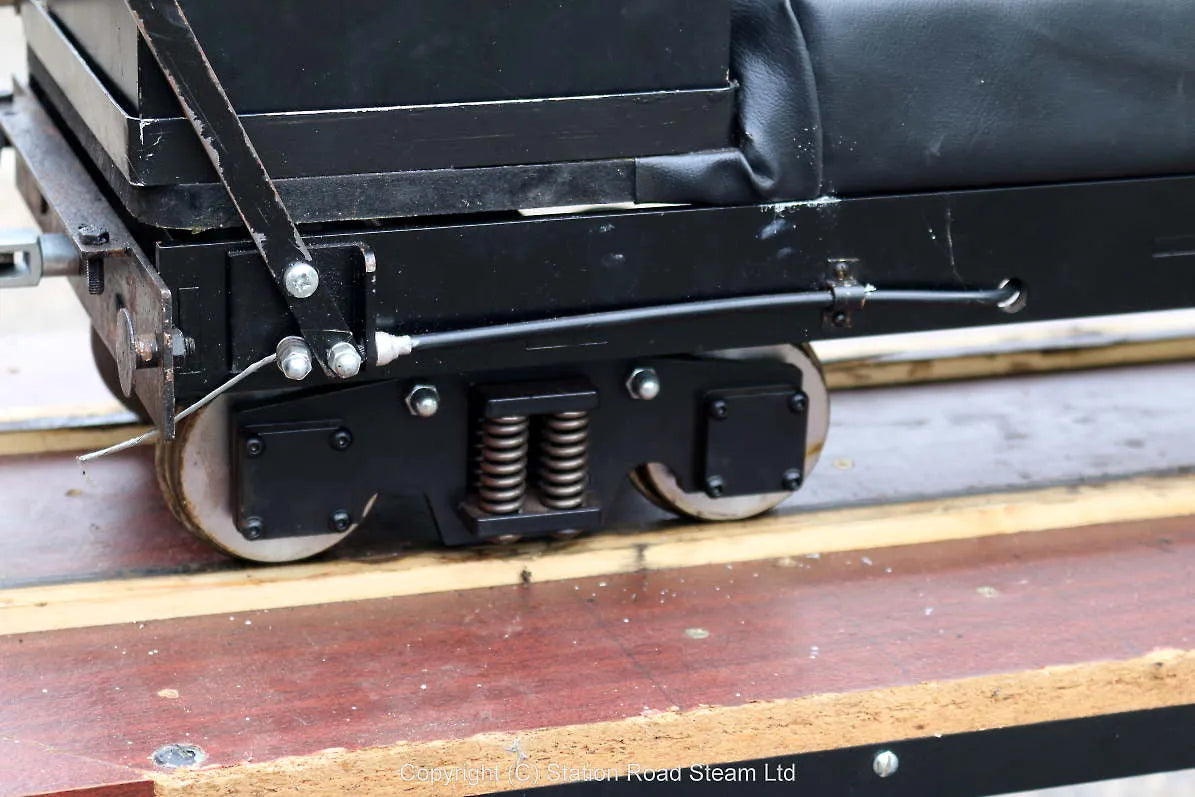 5 inch gauge Polly III with driving truck, rolling road and bench