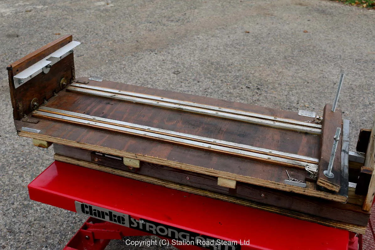 5 inch gauge Polly III with driving truck, rolling road and bench
