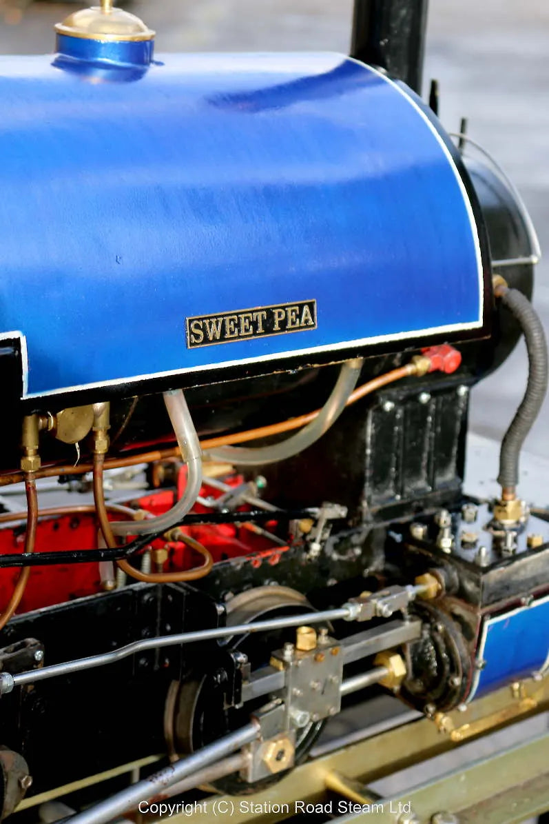 5 inch gauge "Sweet Pea" with driving truck
