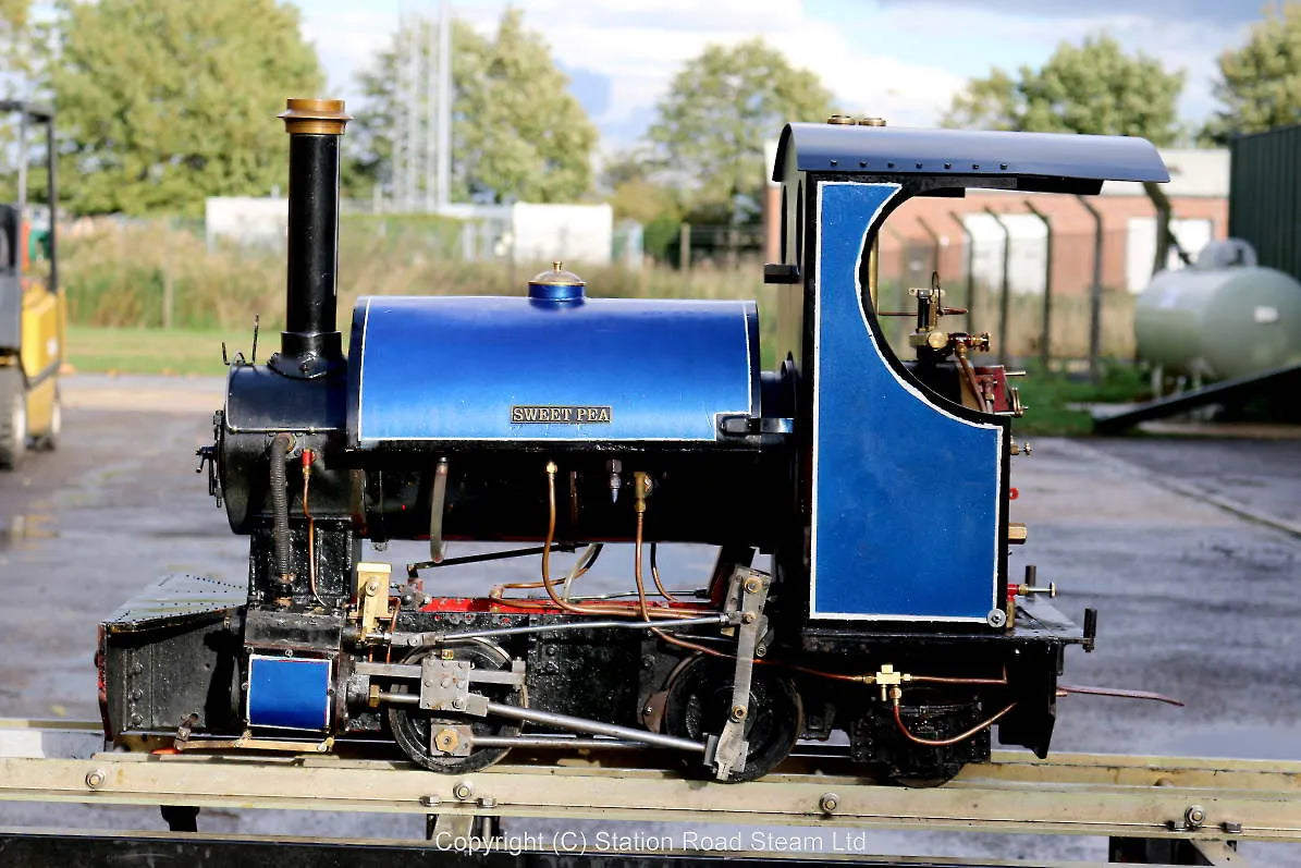5 inch gauge "Sweet Pea" with driving truck