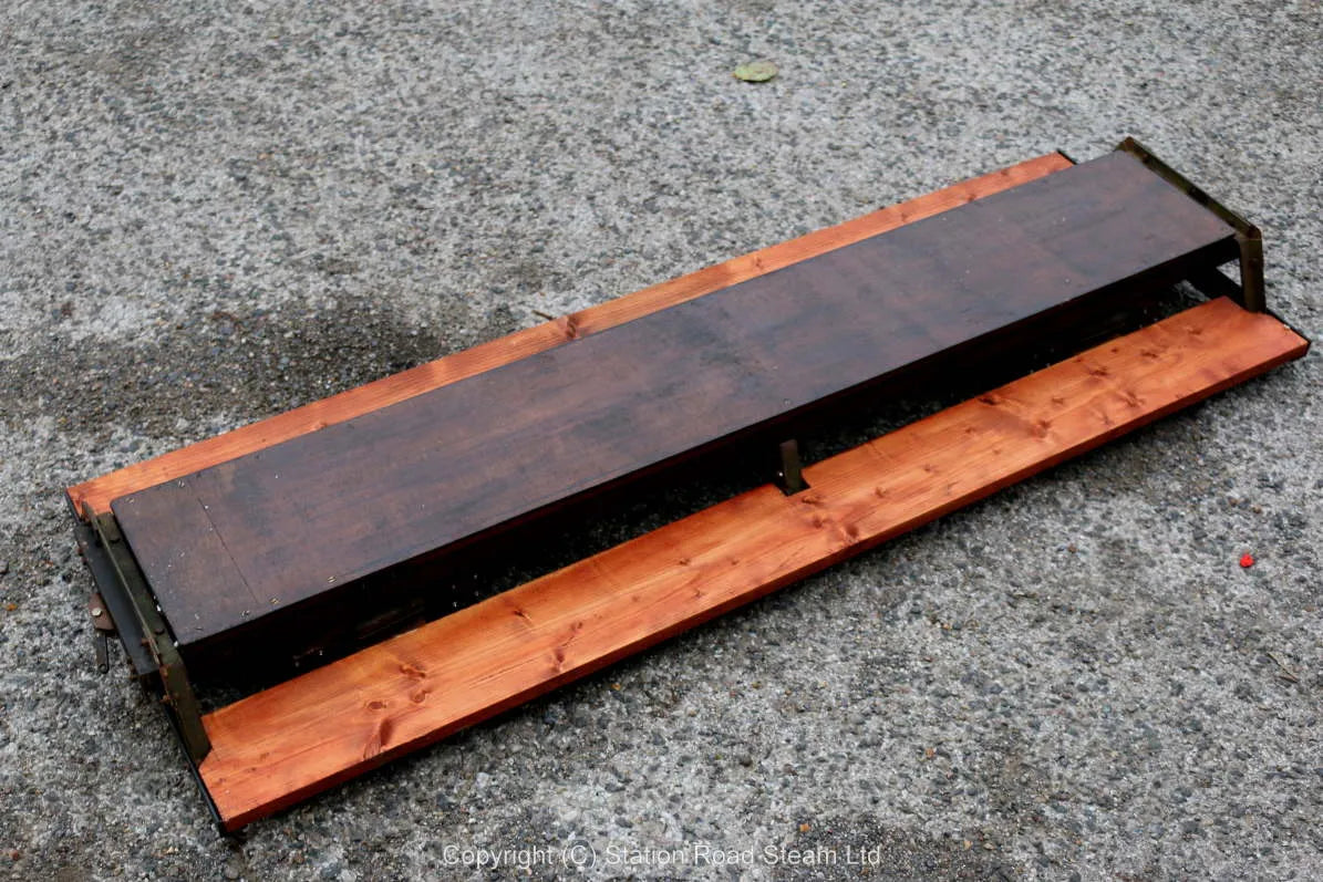 5 inch gauge ground level bogie driving truck