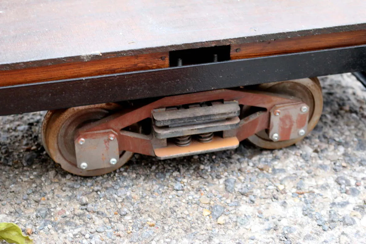 5 inch gauge ground level bogie driving truck
